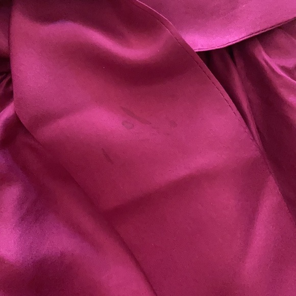 NWOT 100% Silk Purple Bubble Shorts w/ Pockets - Picture 5 of 5